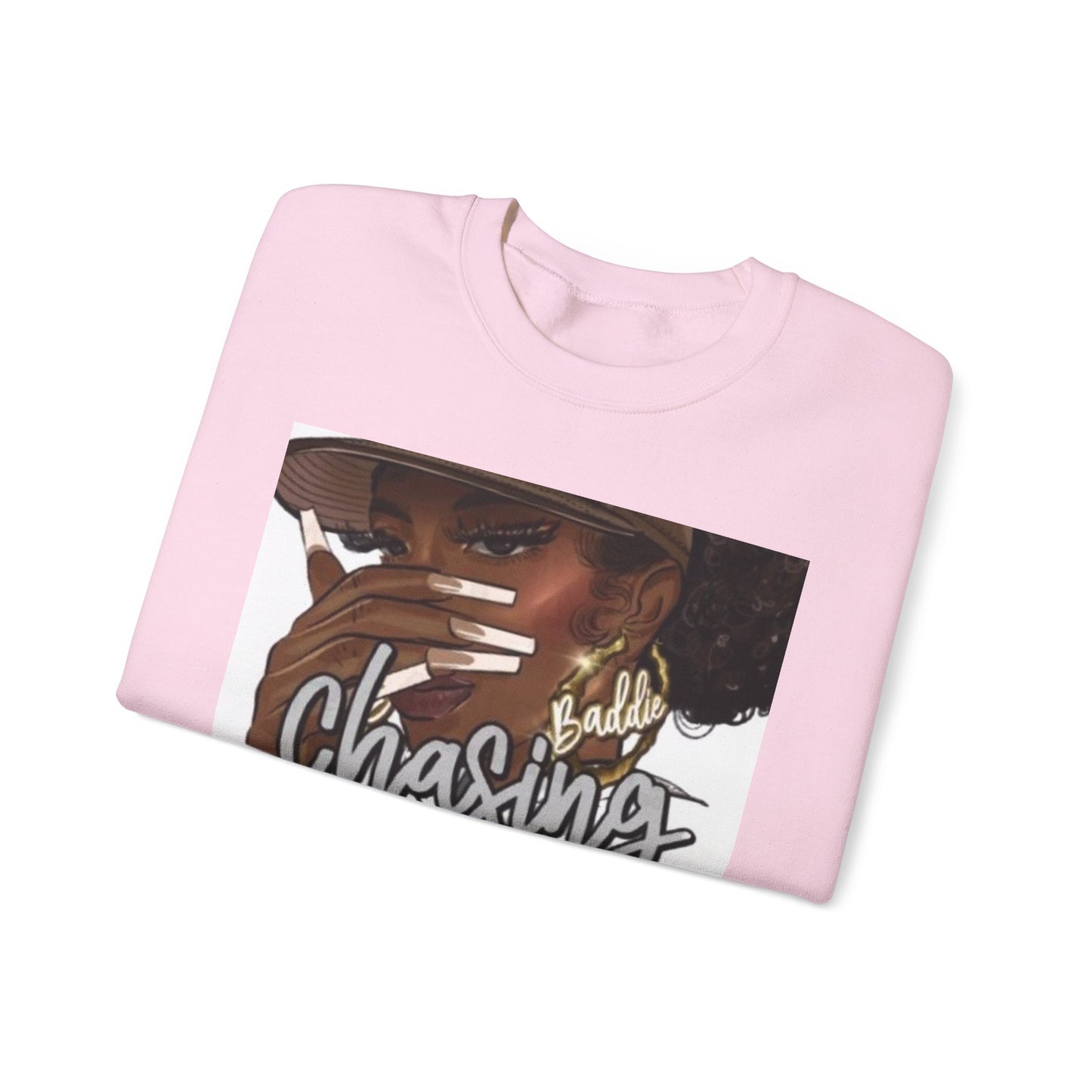 Chasing Goals Crewneck Sweatshirt, Motivational Apparel, Inspirational Gift, Unisex Casual Wear, Cozy Outfit