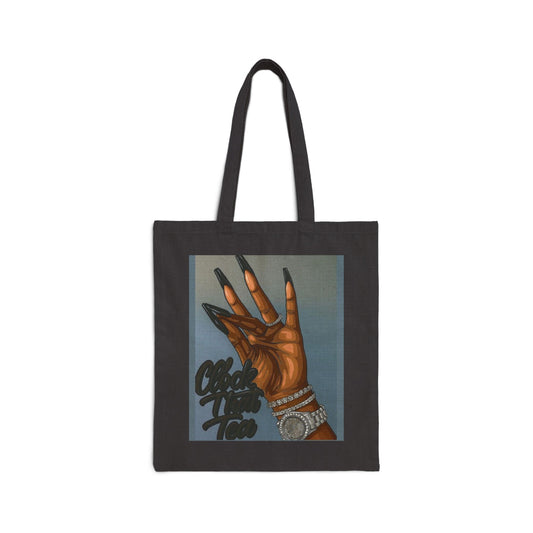 Artistic Cotton Canvas Tote Bag - Stylish Reusable Shopper, Gift for Art Lovers, Eco-Friendly Tote, Everyday Use, Unique Design
