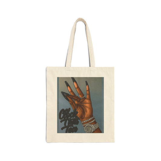 Artistic Cotton Canvas Tote Bag - Stylish Reusable Shopper, Gift for Art Lovers, Eco-Friendly Tote, Everyday Use, Unique Design