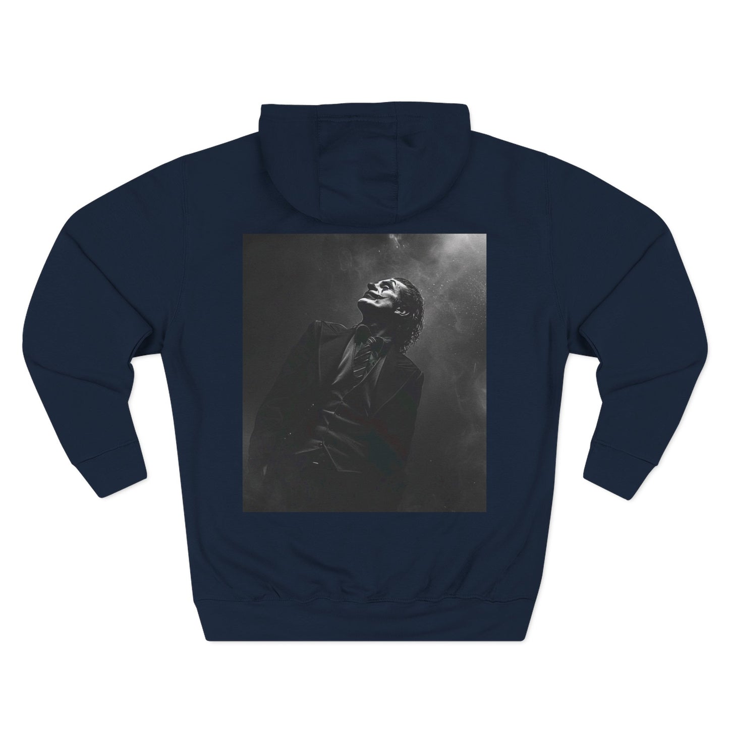 Dark Vibes Three-Panel Fleece Hoodie, Unisex Warm Sweatshirt, Graphic Hoodie for Movie Lovers, Perfect for Fall Fashion, Unique Gifts