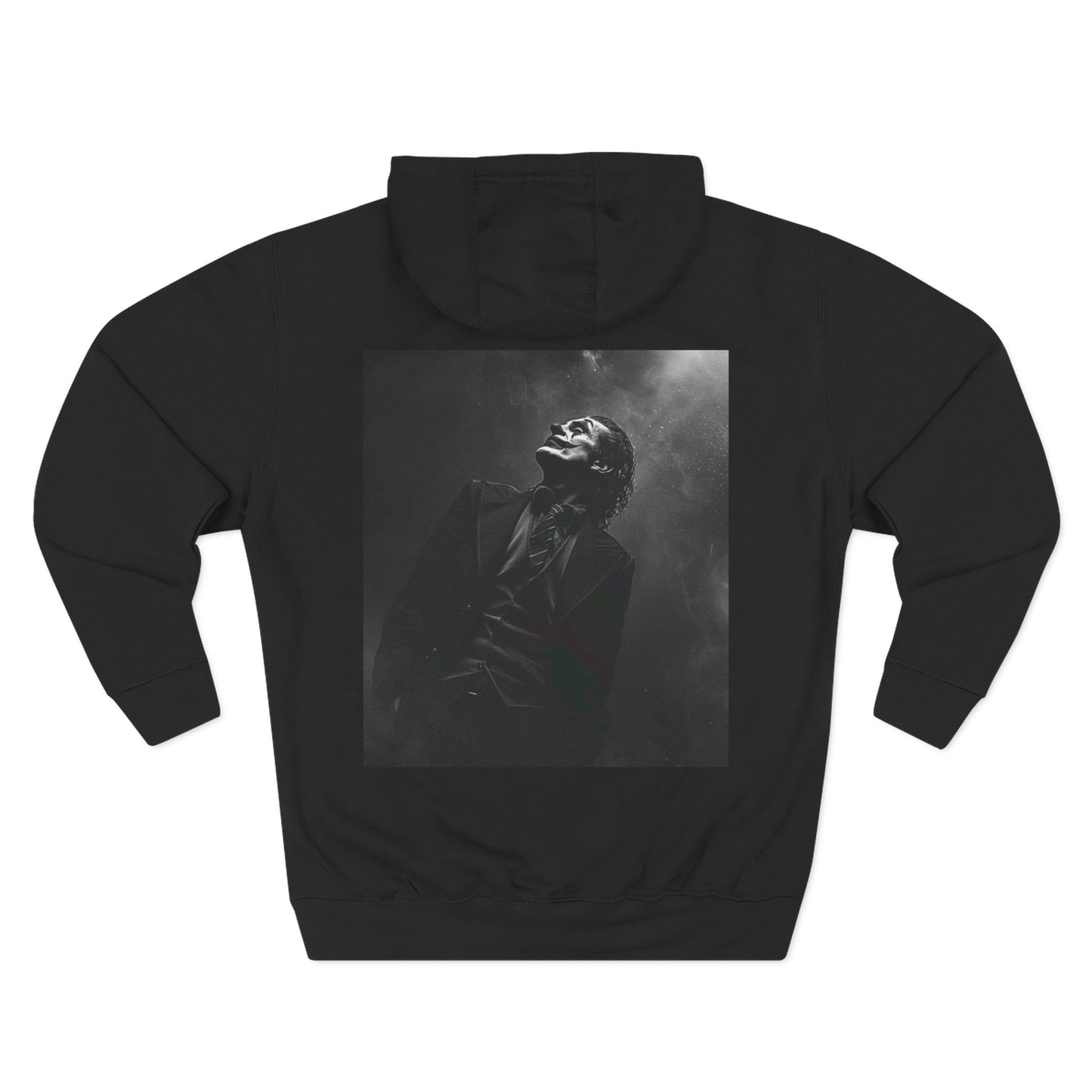 Dark Vibes Three-Panel Fleece Hoodie, Unisex Warm Sweatshirt, Graphic Hoodie for Movie Lovers, Perfect for Fall Fashion, Unique Gifts