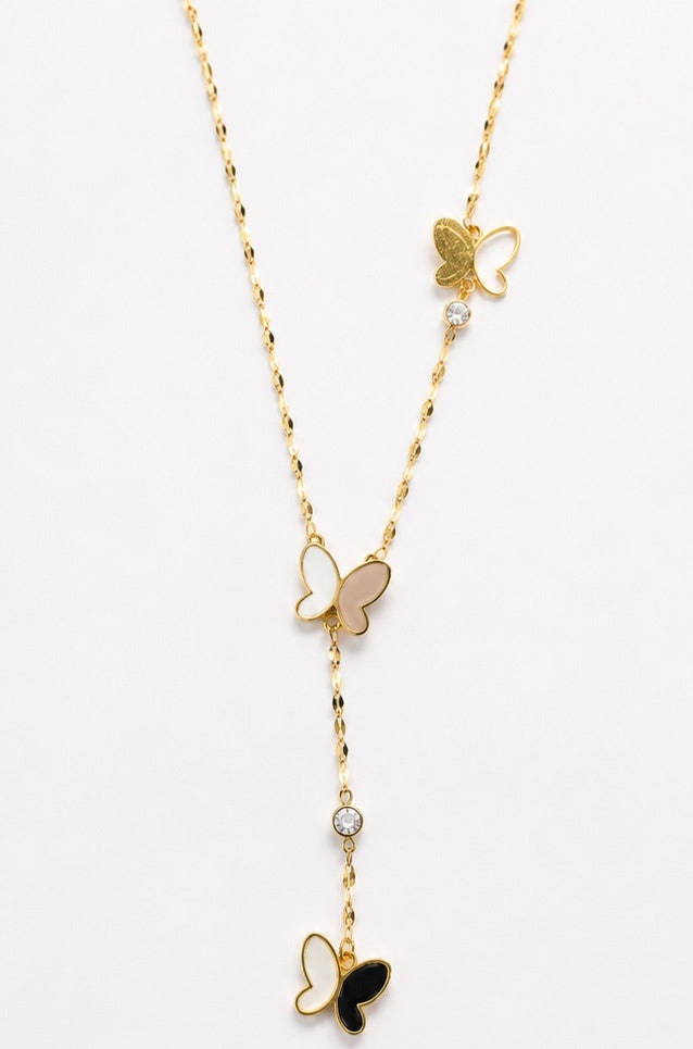 Elegant Butterfly Pendant Necklace