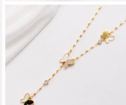 Elegant Butterfly Pendant Necklace