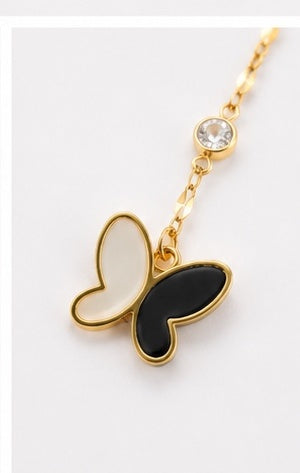 Elegant Butterfly Pendant Necklace